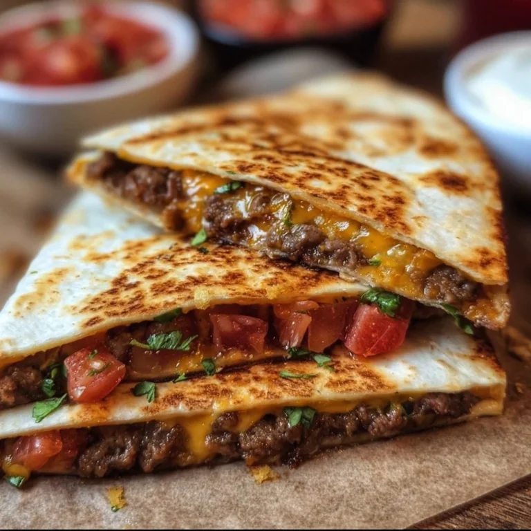Delicious Smashburger Quesadillas filled with fresh ingredients and bold flavors