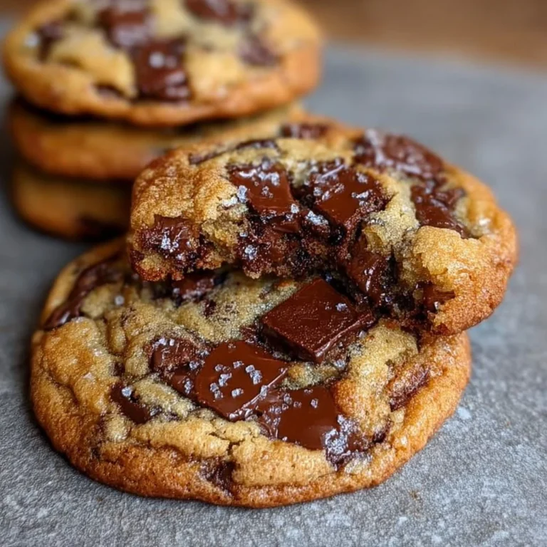 Freshly baked chocolate chip cookies on a cooling rack.