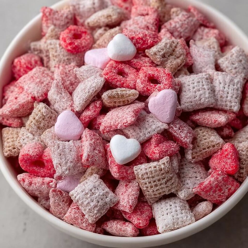 Valentine's Day Muddy Buddies
