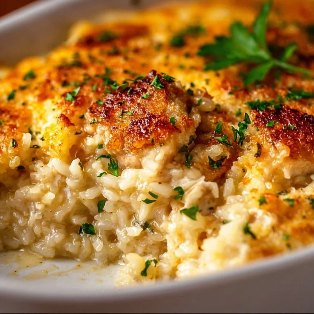 Angel Chicken Rice Casserole