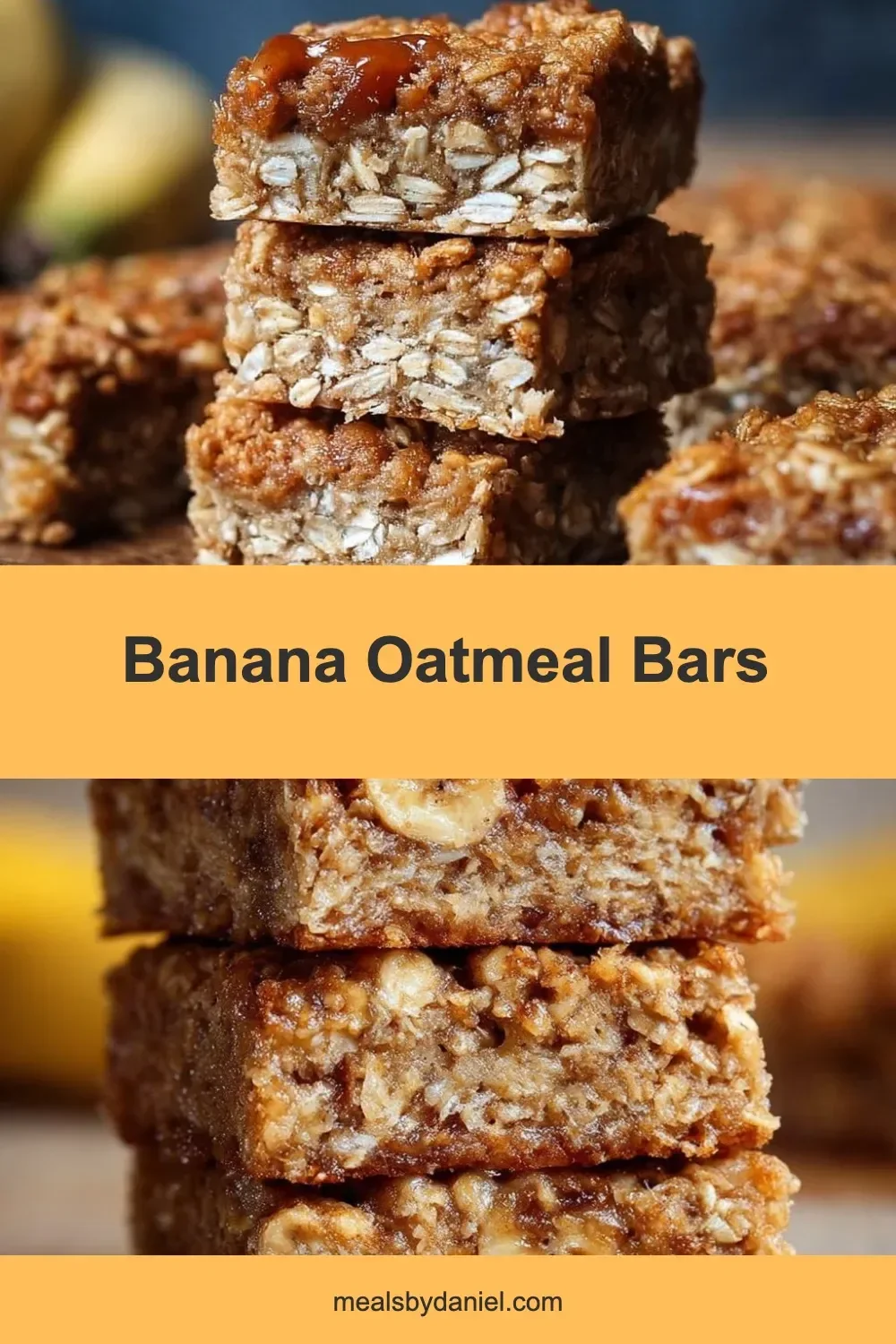 Banana Oatmeal Bars