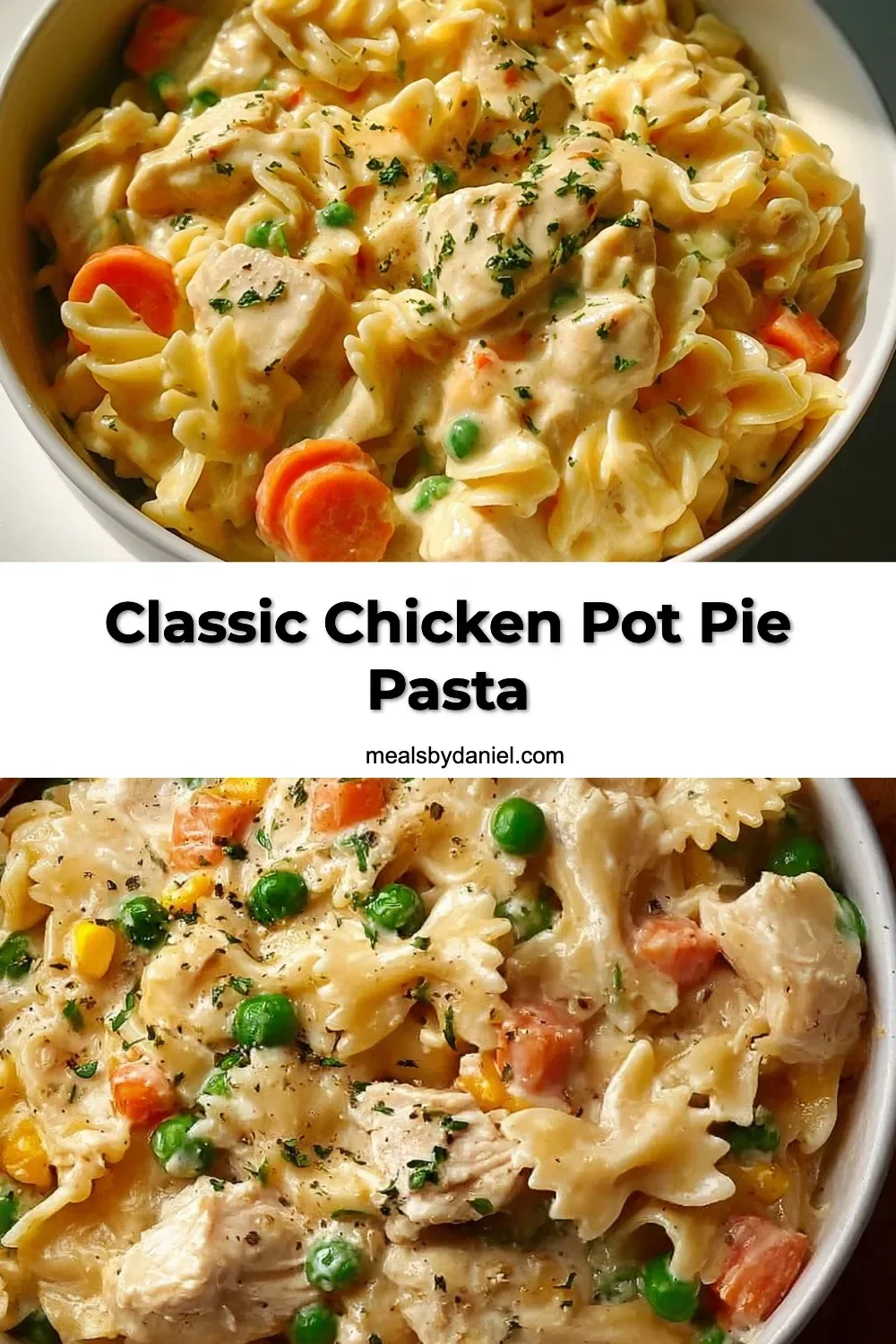 Classic Chicken Pot Pie Pasta