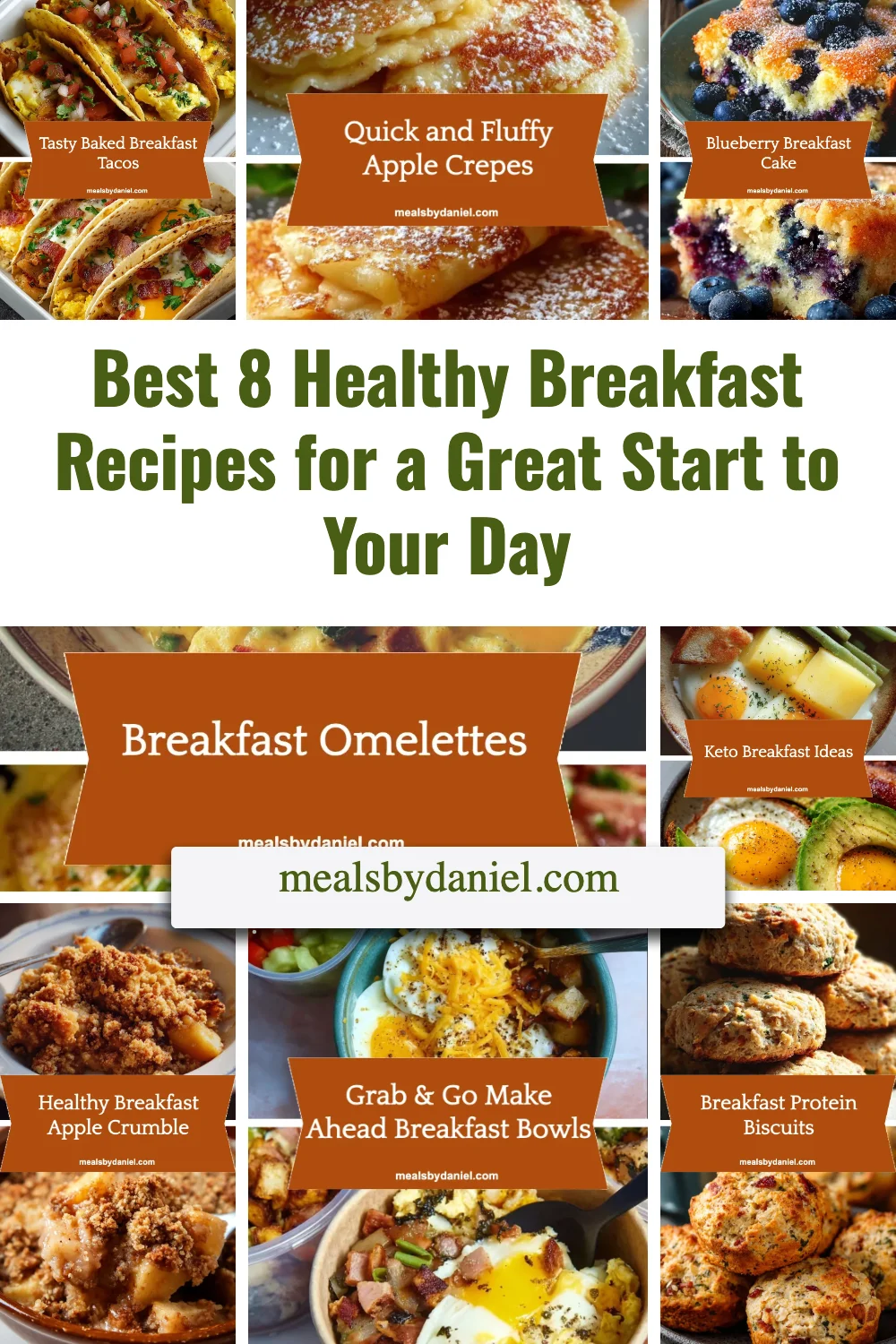 Delicious and nutritious healthy breakfast recipes for a great start to the day.