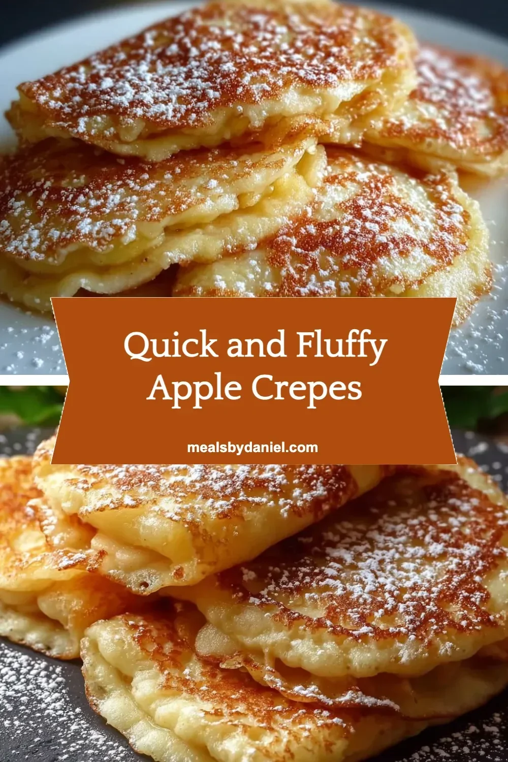 Quick and Fluffy Apple Crepes
