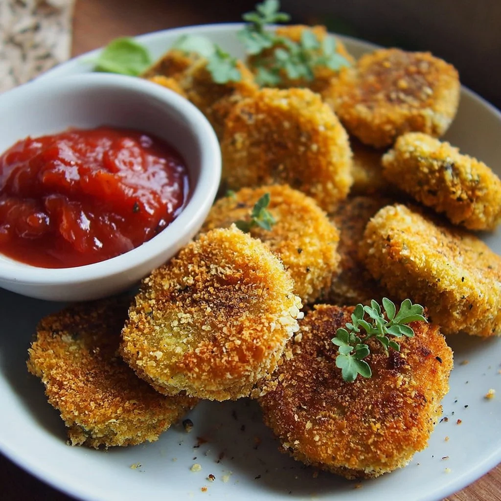 Healthy Vegan Chickpea Nuggets