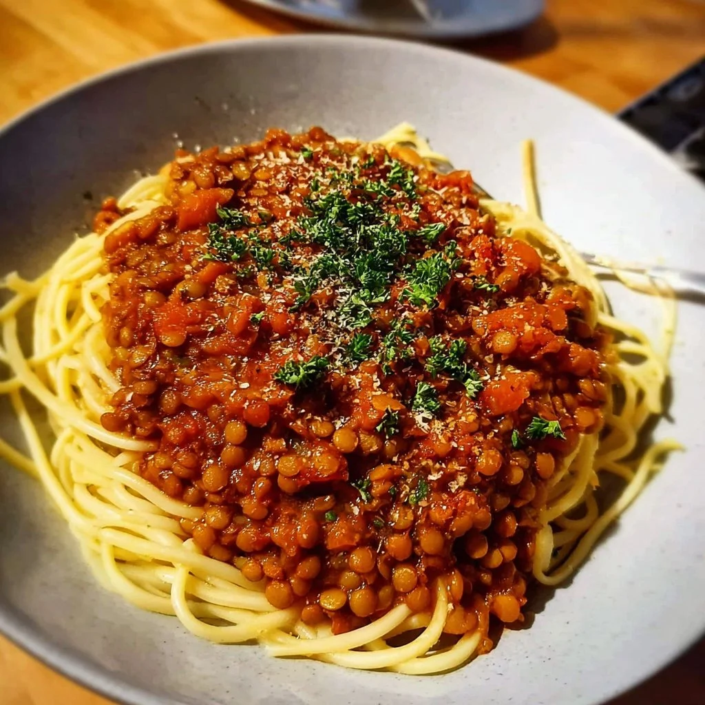 Vegan Lentil Bolognese