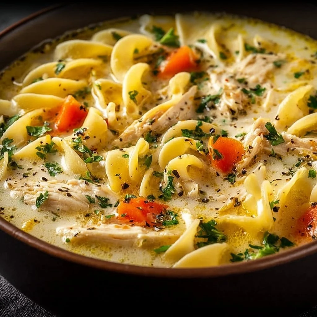 Creamy Chicken Noodle Soup
