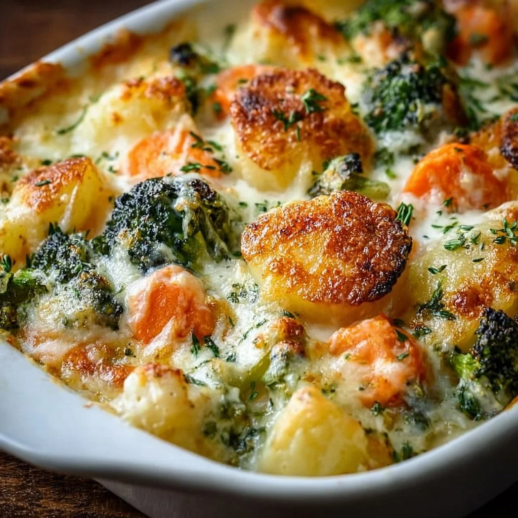 Creamy Winter Vegetable Casserole