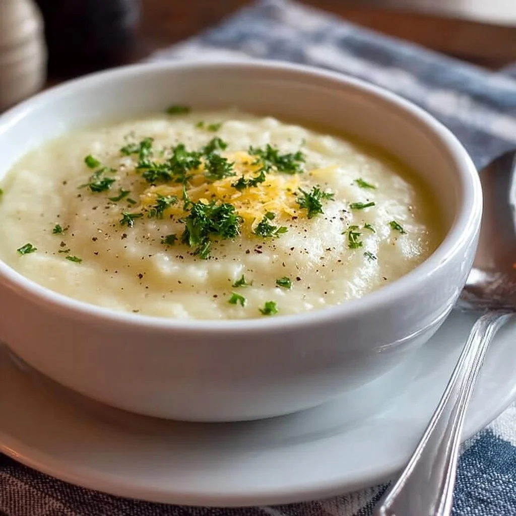 Garlic Mashed Potato Soup