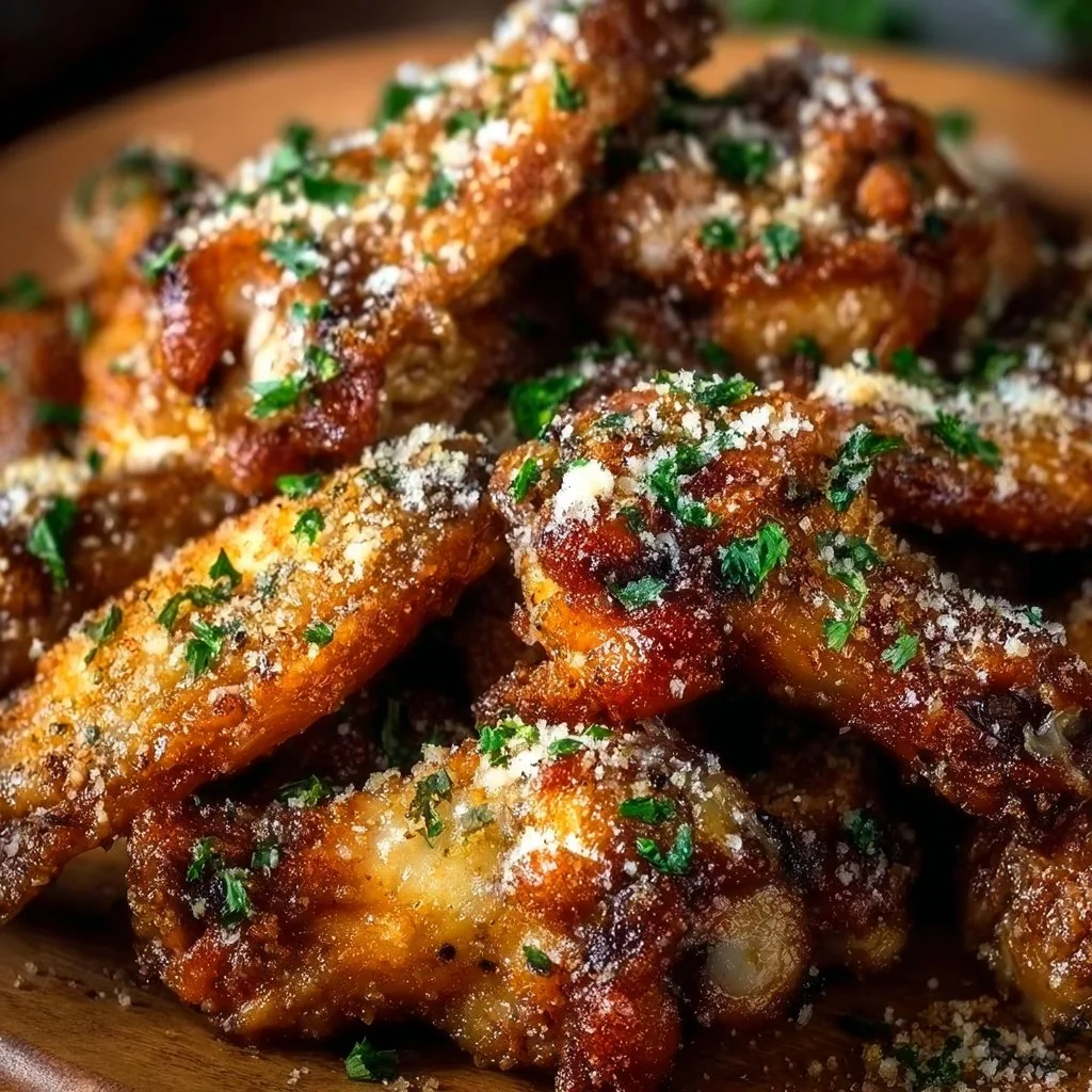 Garlic Parmesan Chicken Wings