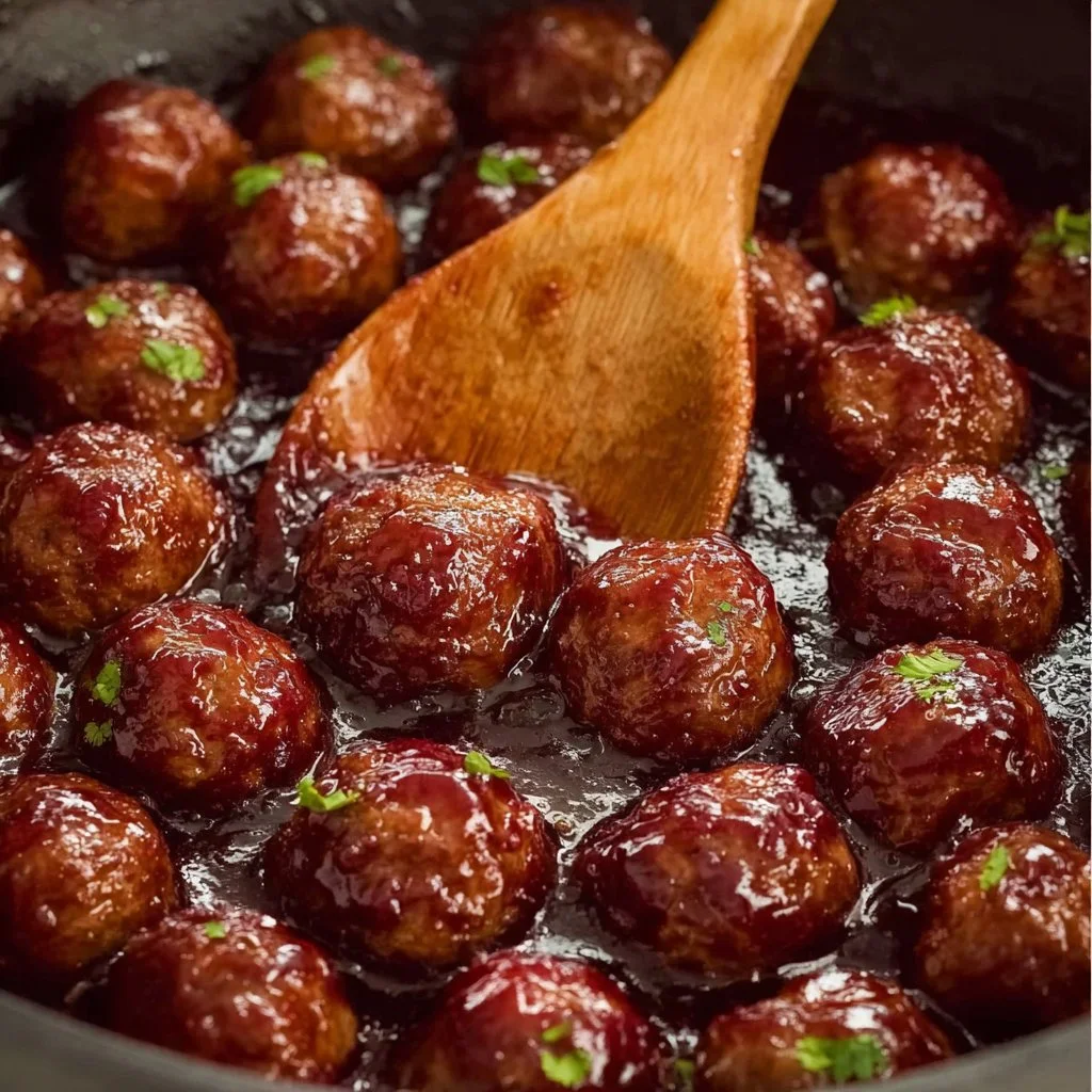 Grape Jelly Meatballs