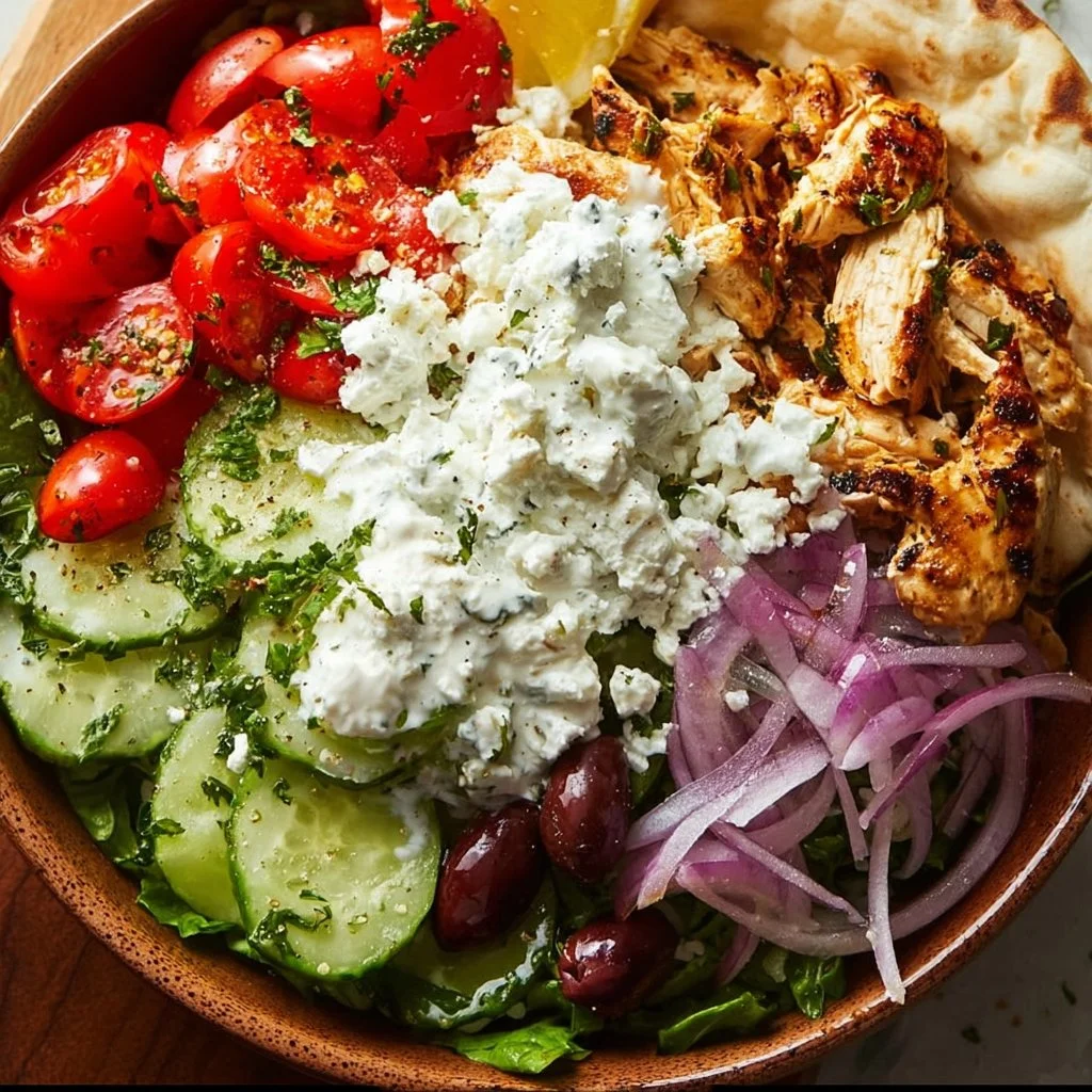 Greek Chicken Bowls