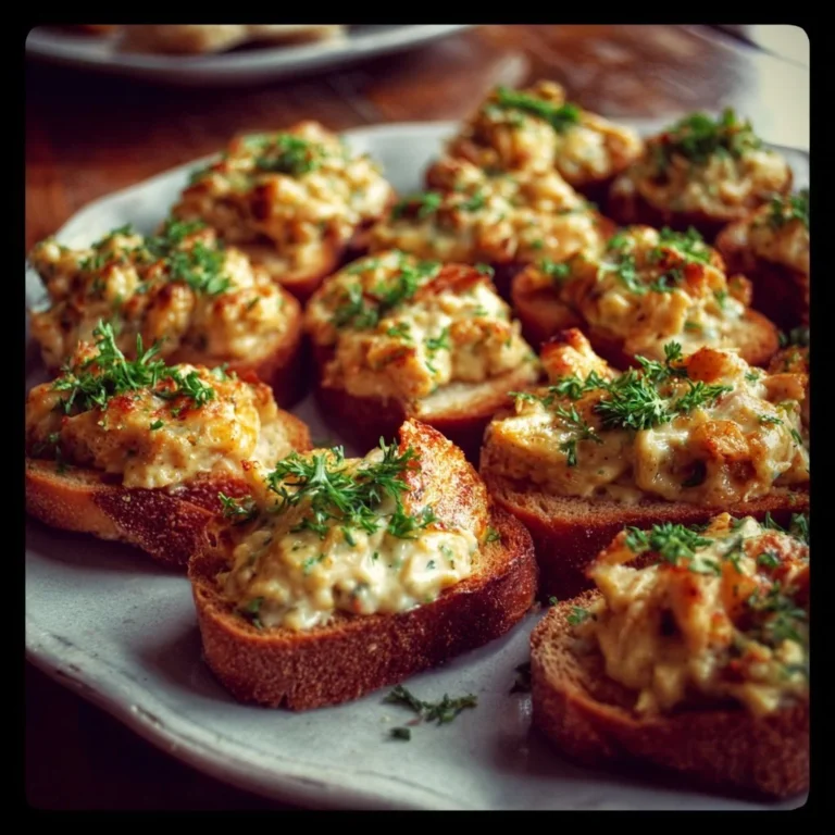 Delicious Hanky Panky appetizers ready for serving at a party.