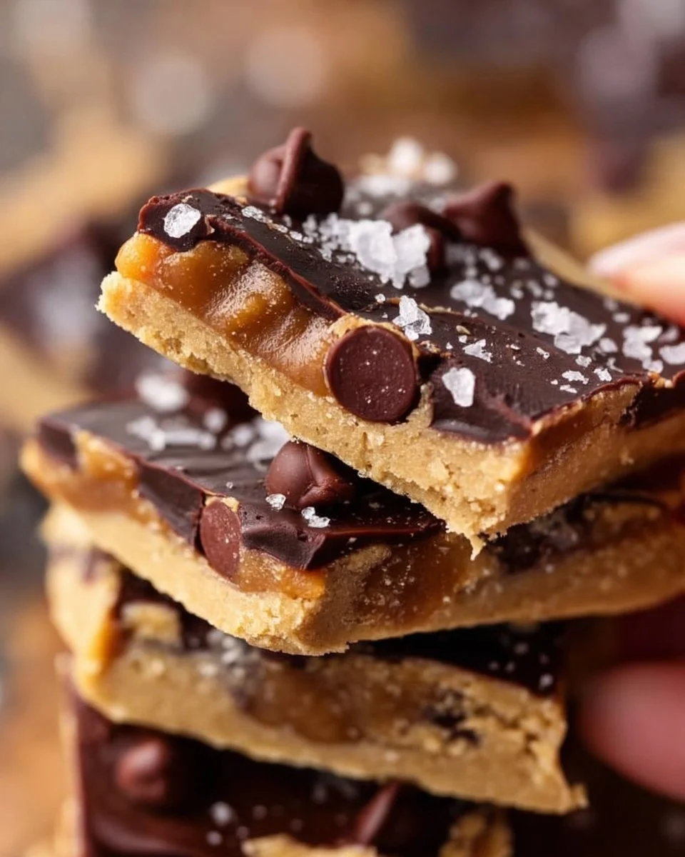 Healthy Cookie Dough Bark