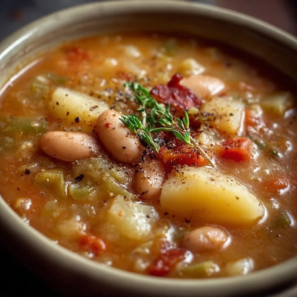 Hearty Potato Bean Soup
