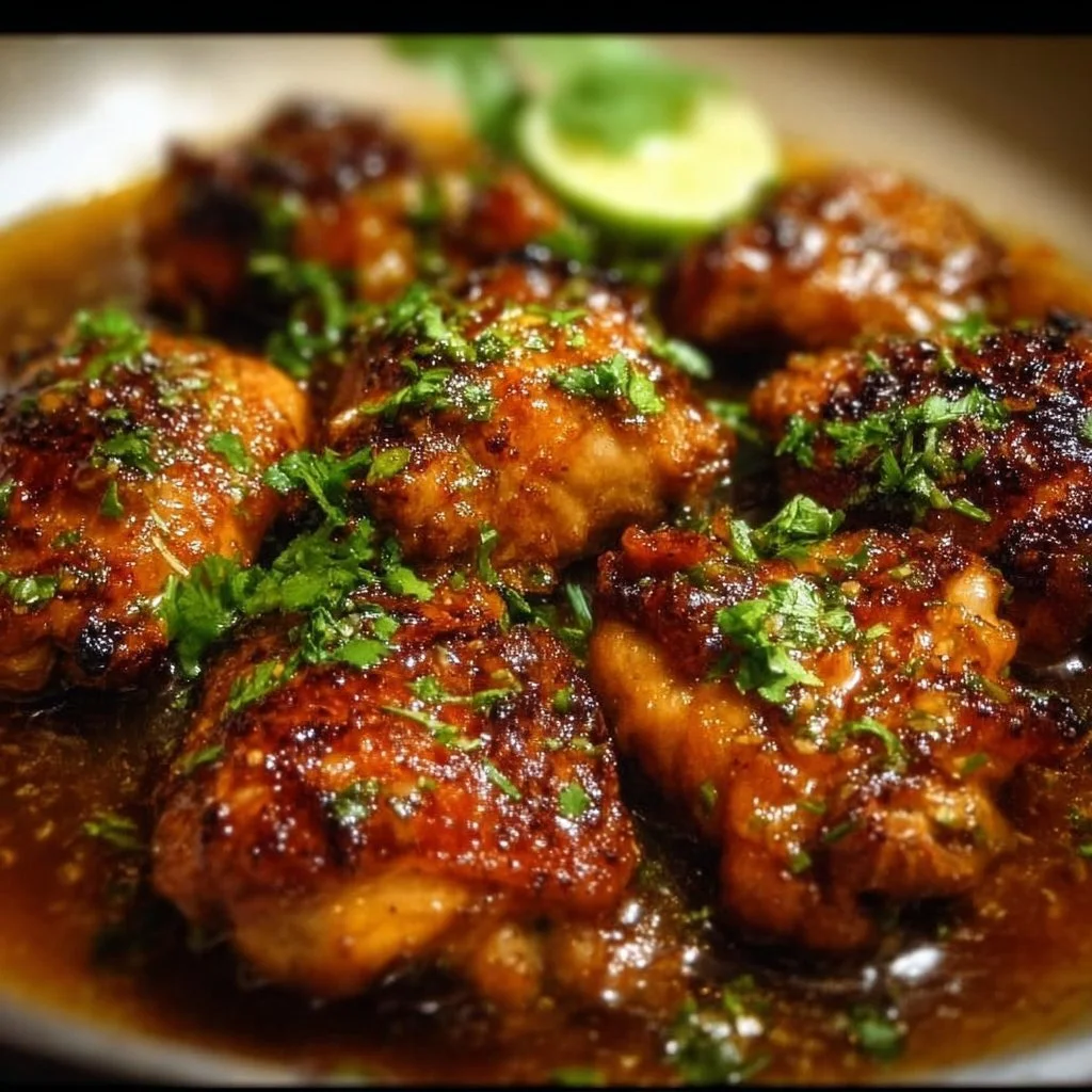 Delicious Indonesian Chicken dish inspired by Ina Garten