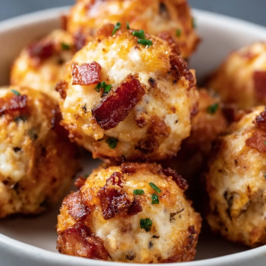 Mini Bacon Ranch Cheeseballs
