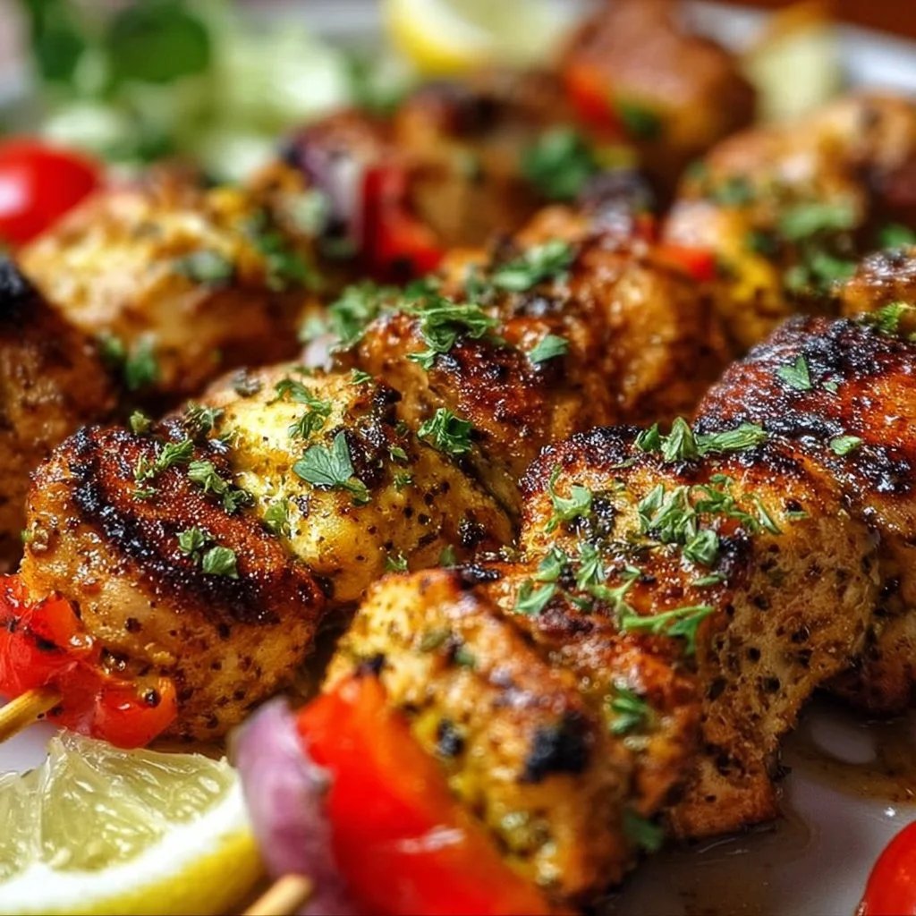 Persian Chicken Kabobs