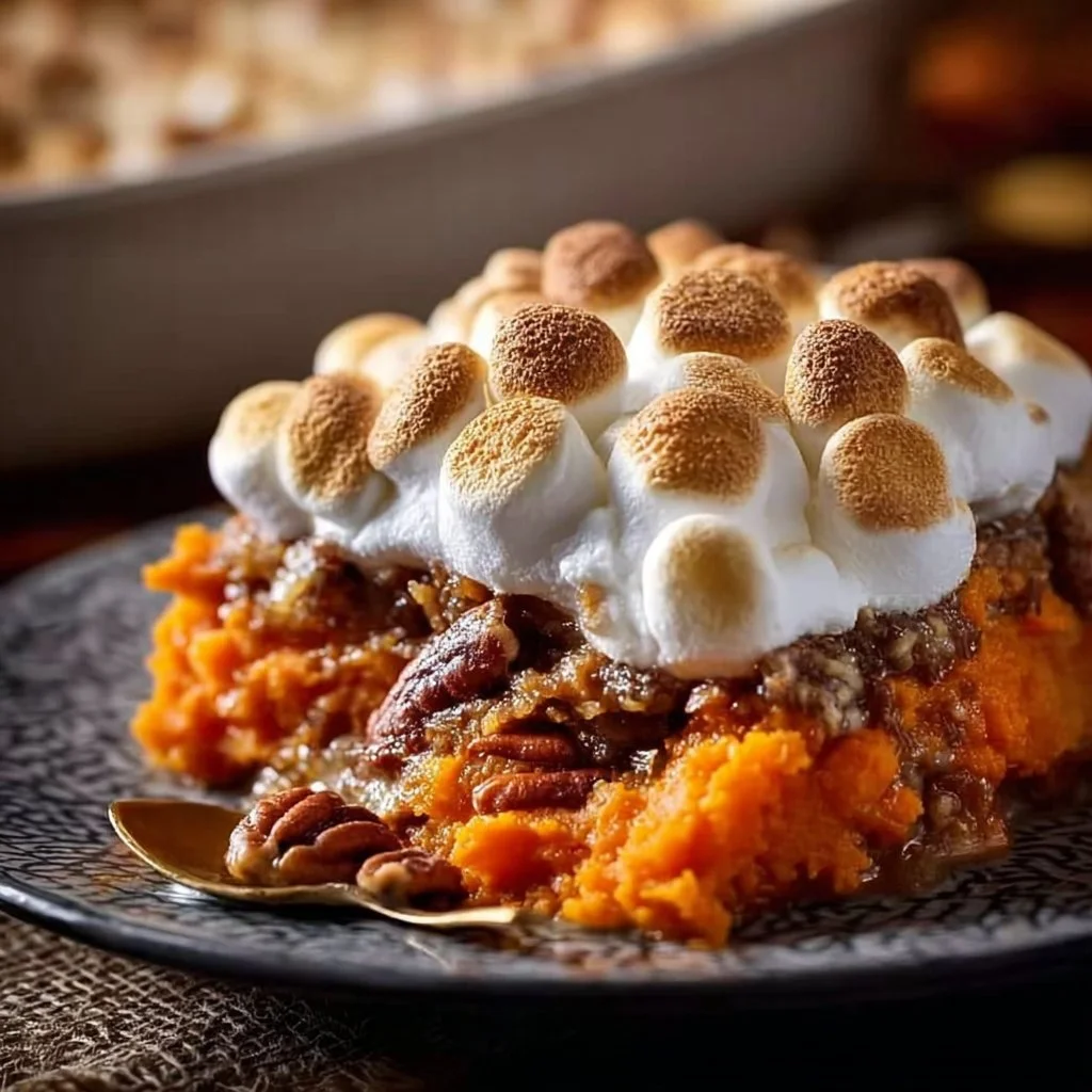 Rich Southern Sweet Potato Casserole