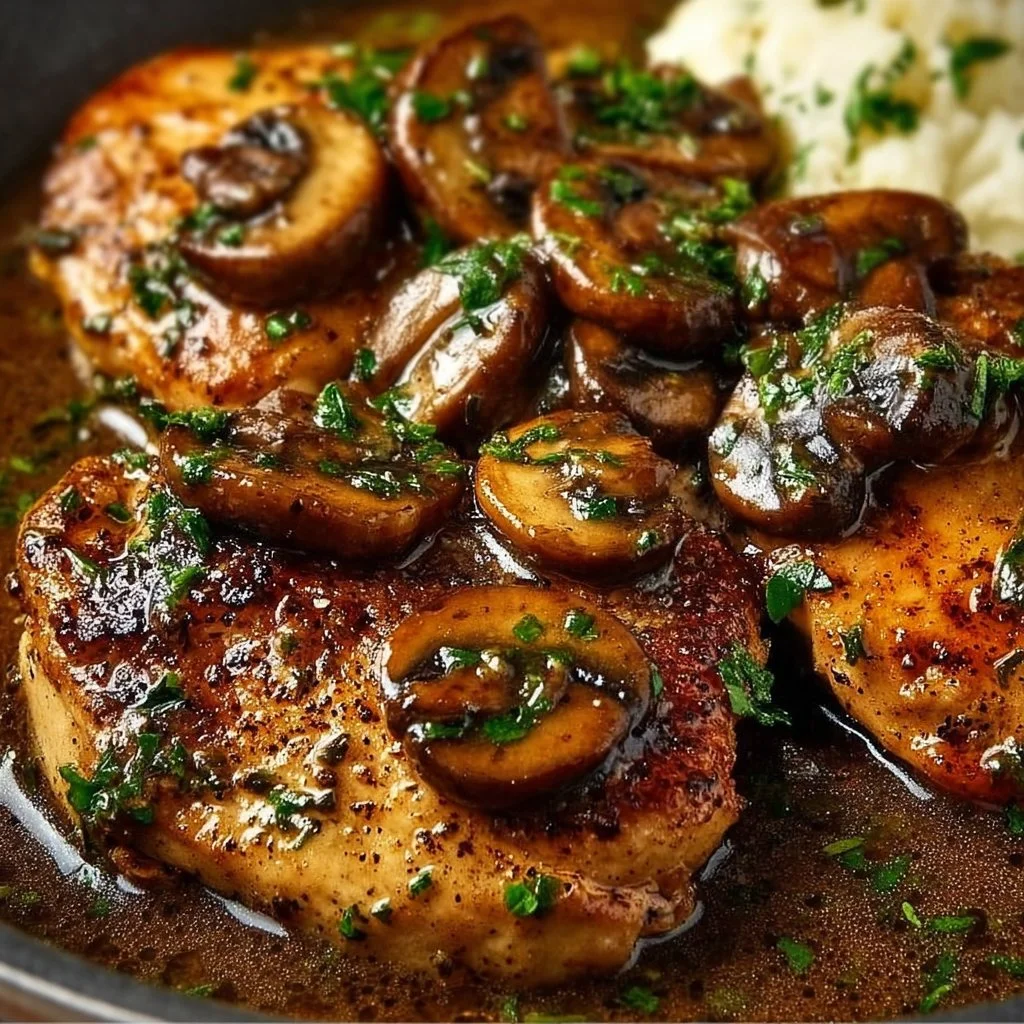 Savory Chicken Marsala