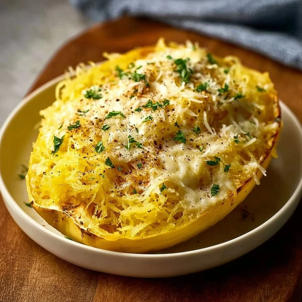 Spaghetti Squash Alfredo