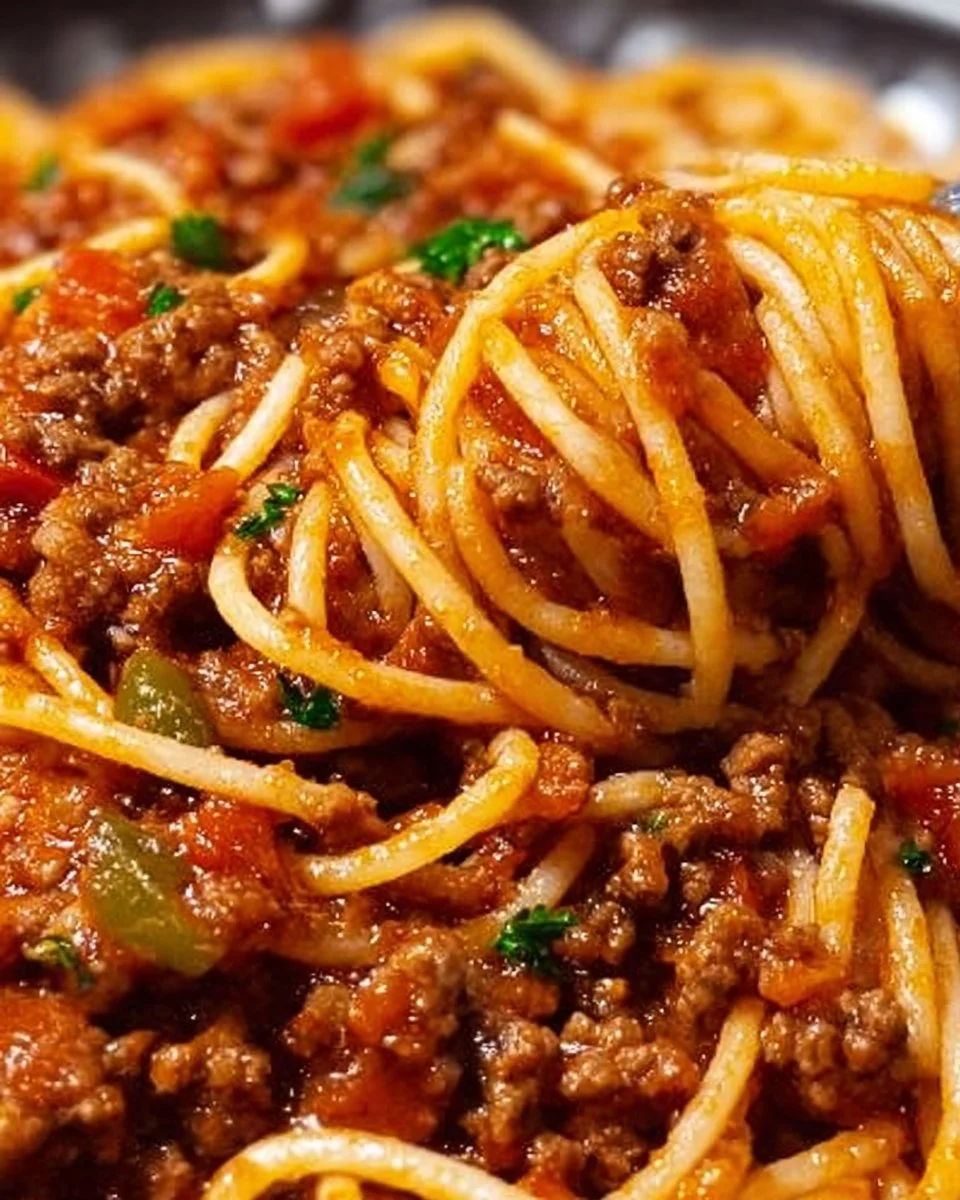Spaghetti with Meat Sauce