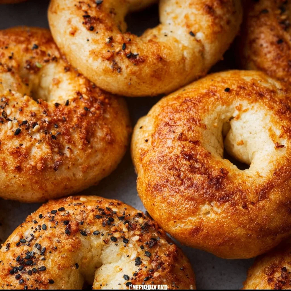 3 Ingredient Air Fryer Bagels