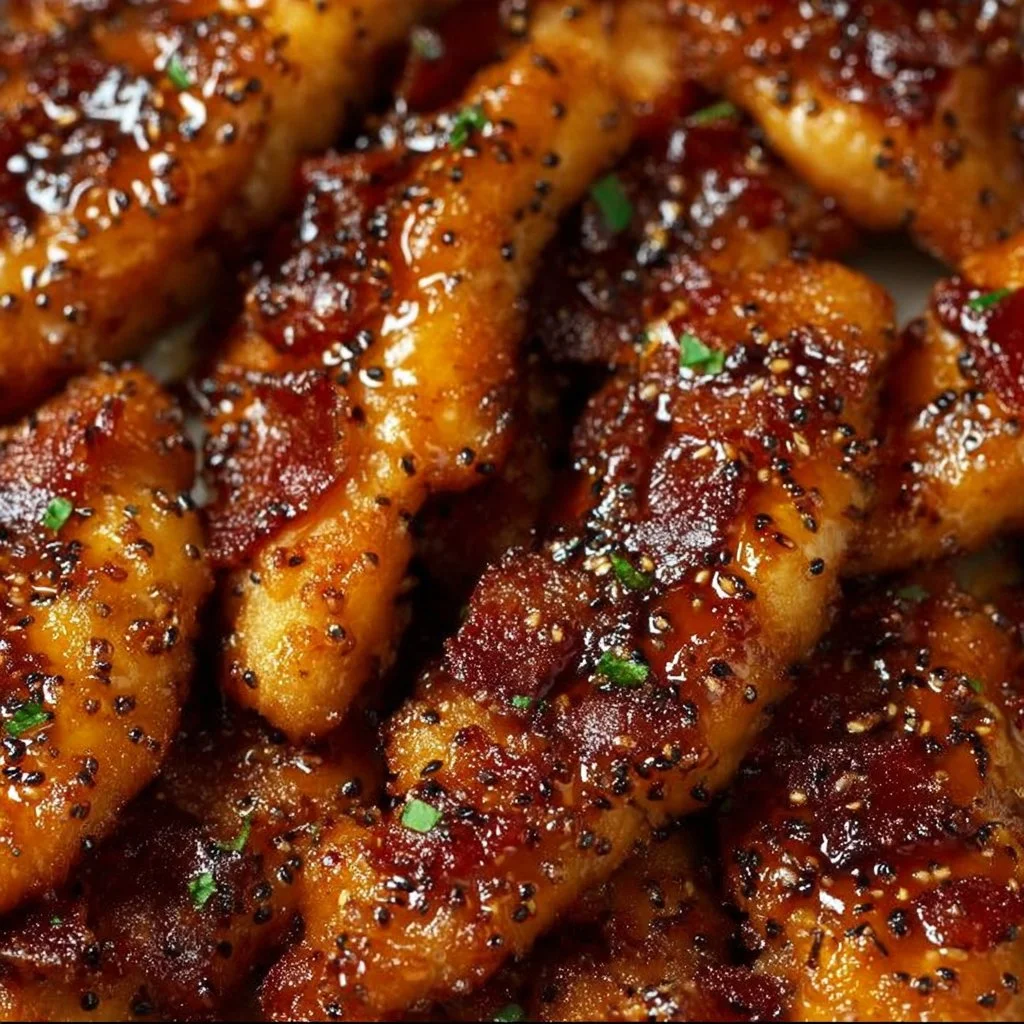 Bacon Brown Sugar Chicken Tenders