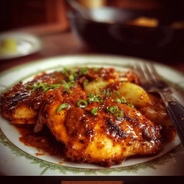 Delicious Chicken Devil dish, spicy and enticing for food lovers