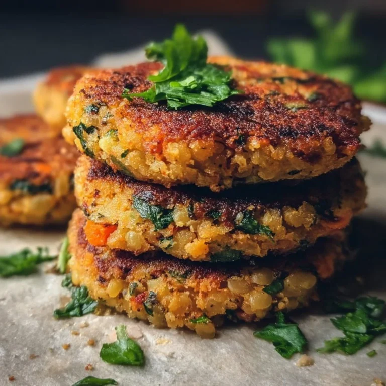 Easy gluten-free chickpea veggie patties on a plate