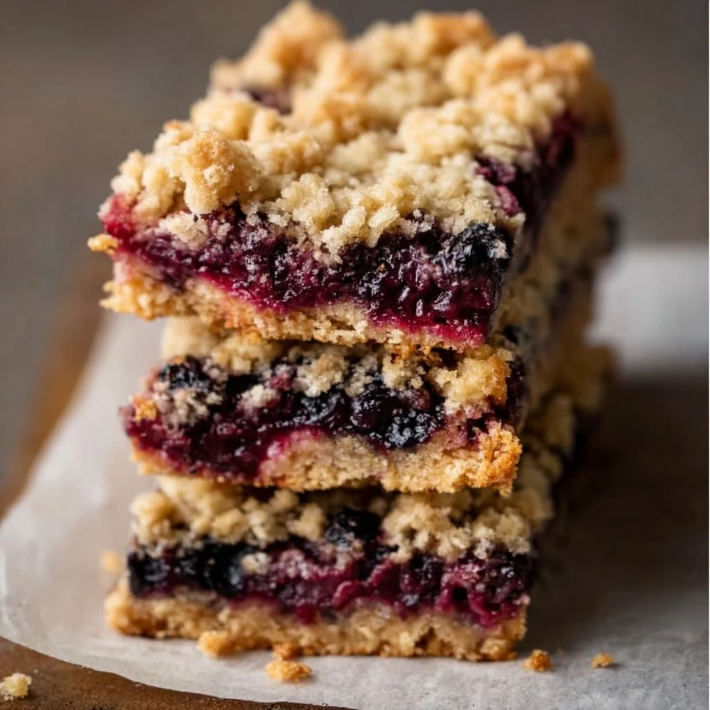Gluten Free Blueberry Oat Bars