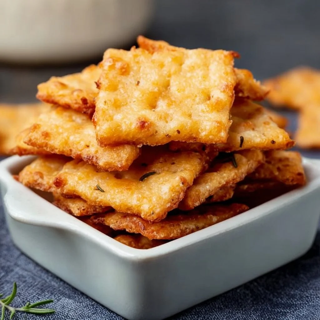Gluten Free Cheese Crackers