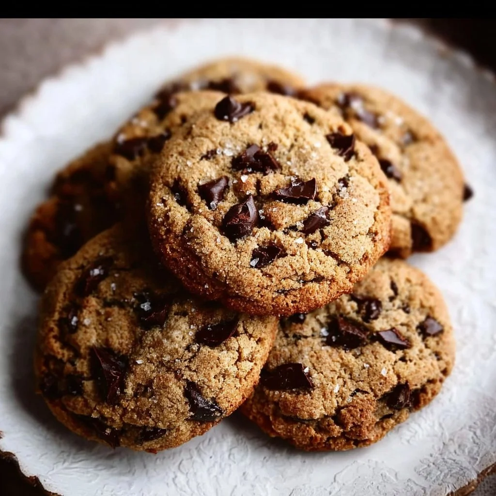 Gluten Free Chocolate Chip Cookies on a cooling rack