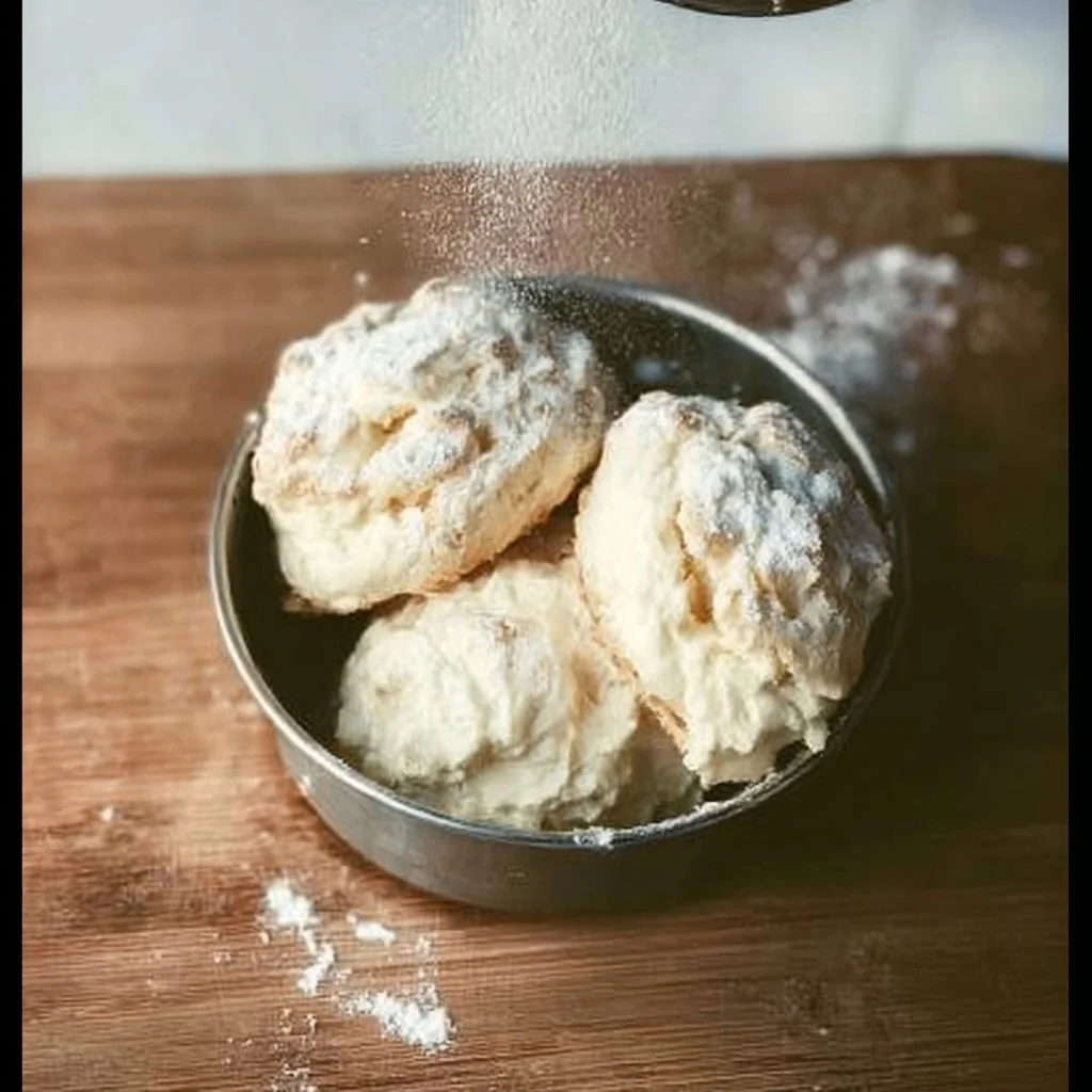 Gluten free choux pastry ready for filling and baking