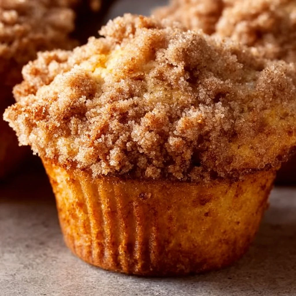 Gluten Free Cinnamon Crumble Muffins