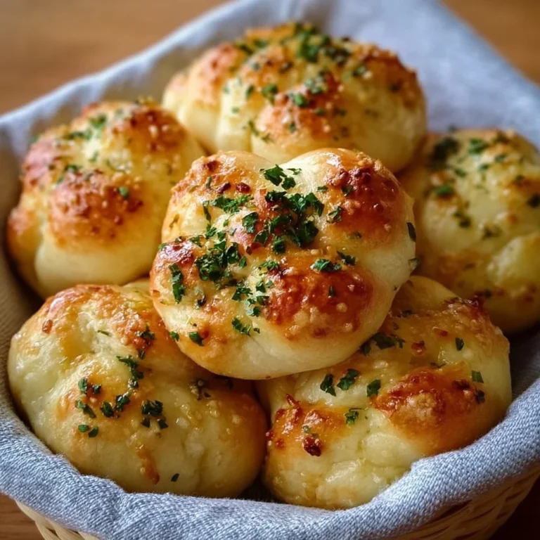 Delicious gluten-free garlic knots served with dipping sauce.