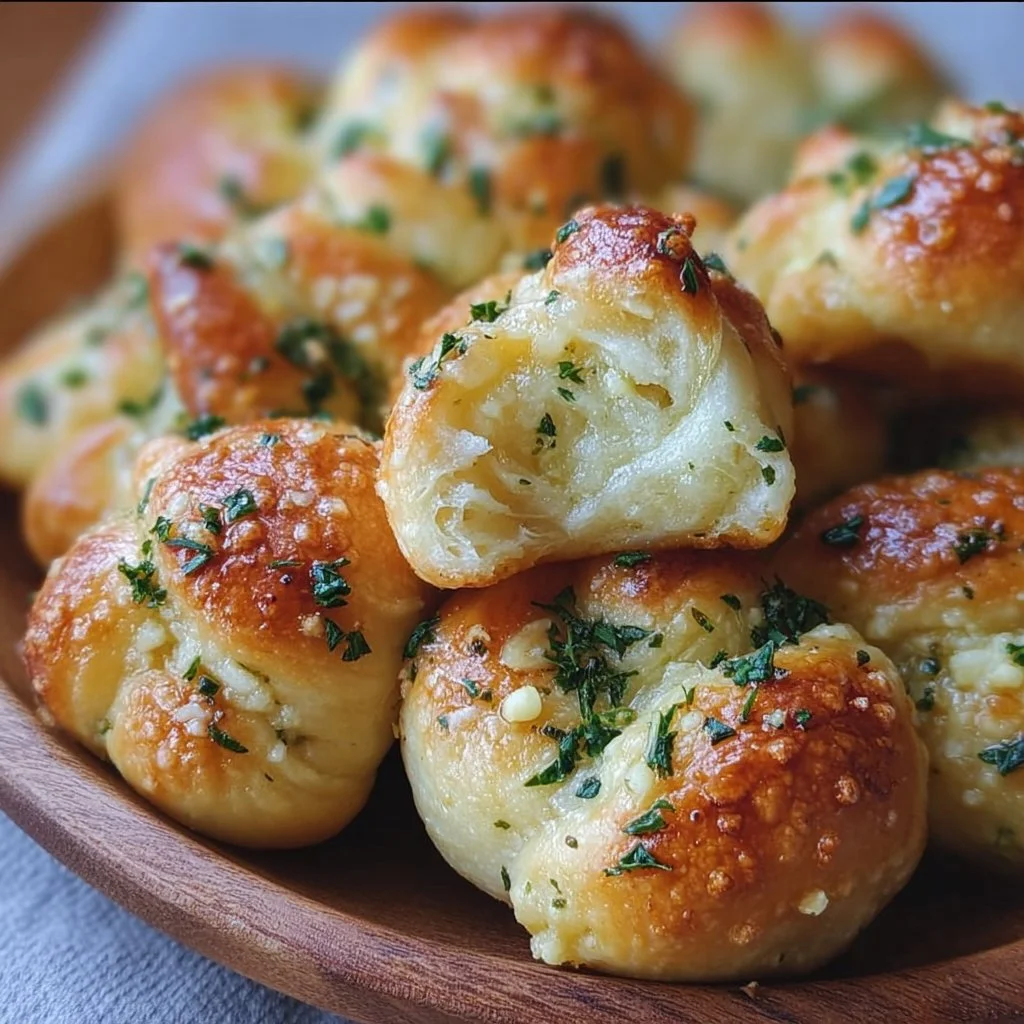 Gluten Free Garlic Knots