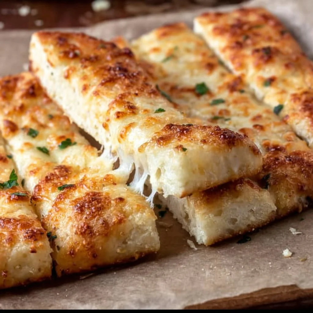 Gluten Free Garlic Pizza Breadsticks