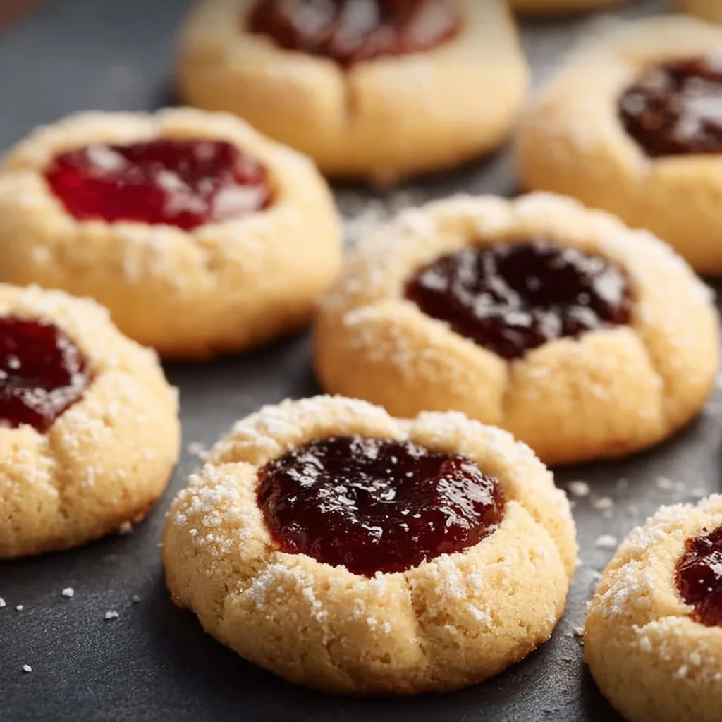 Gluten Free Thumbprint Cookies