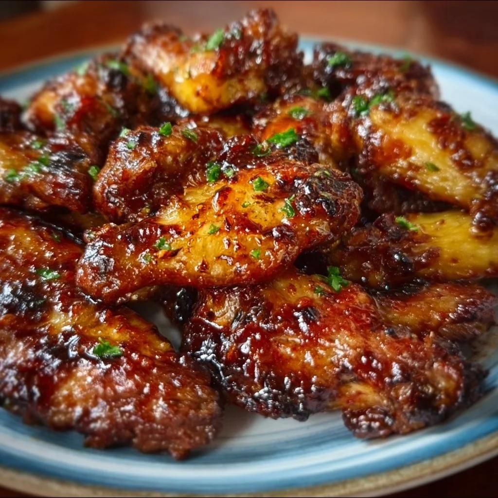 Pineapple-Teriyaki Chicken Wings