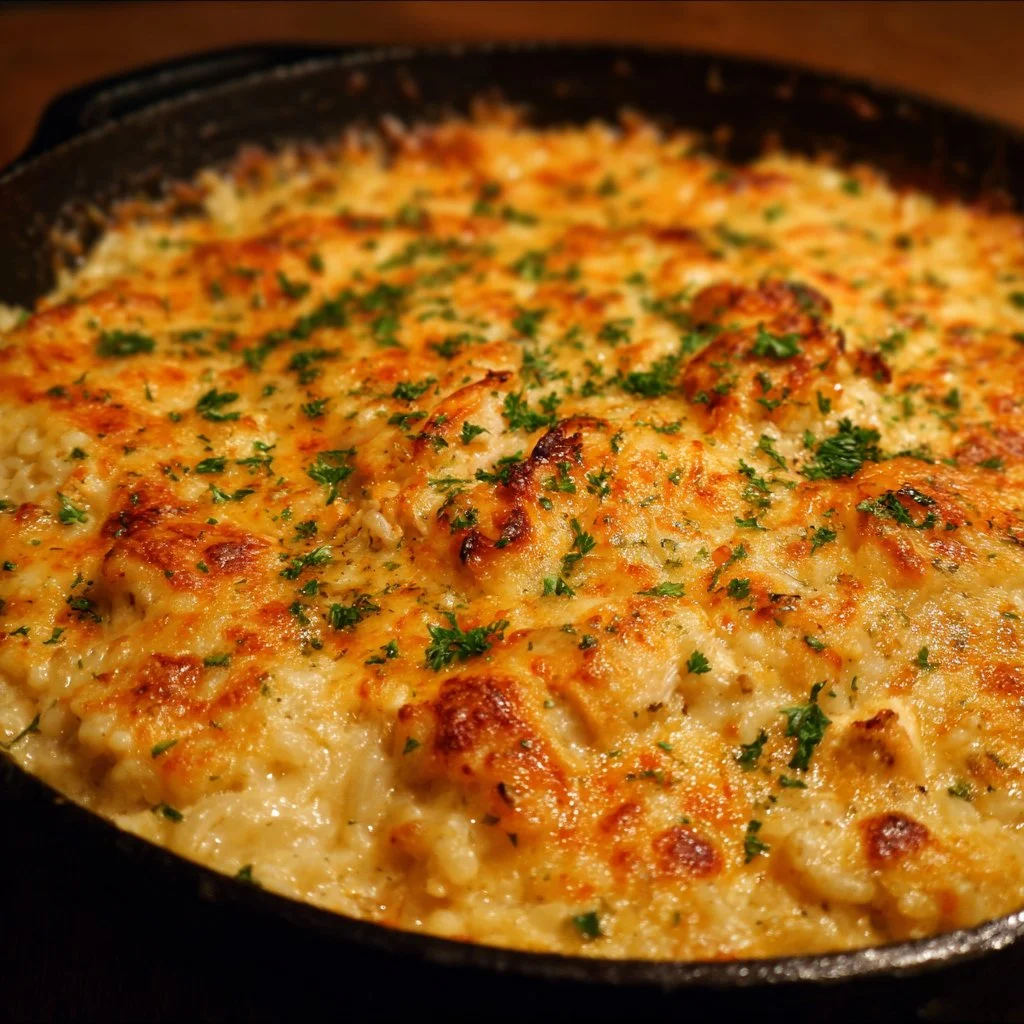 Pioneer Woman Chicken and Rice Casserole recipe with fresh ingredients