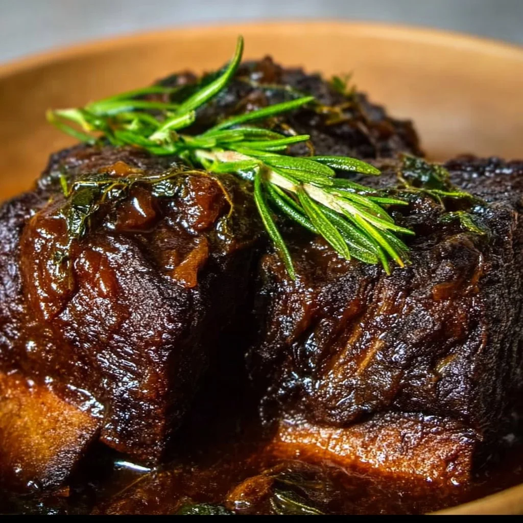 Slow-Braised Beef Short Ribs