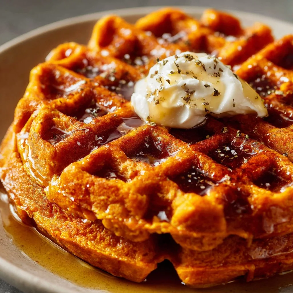 Sweet Potato Waffles