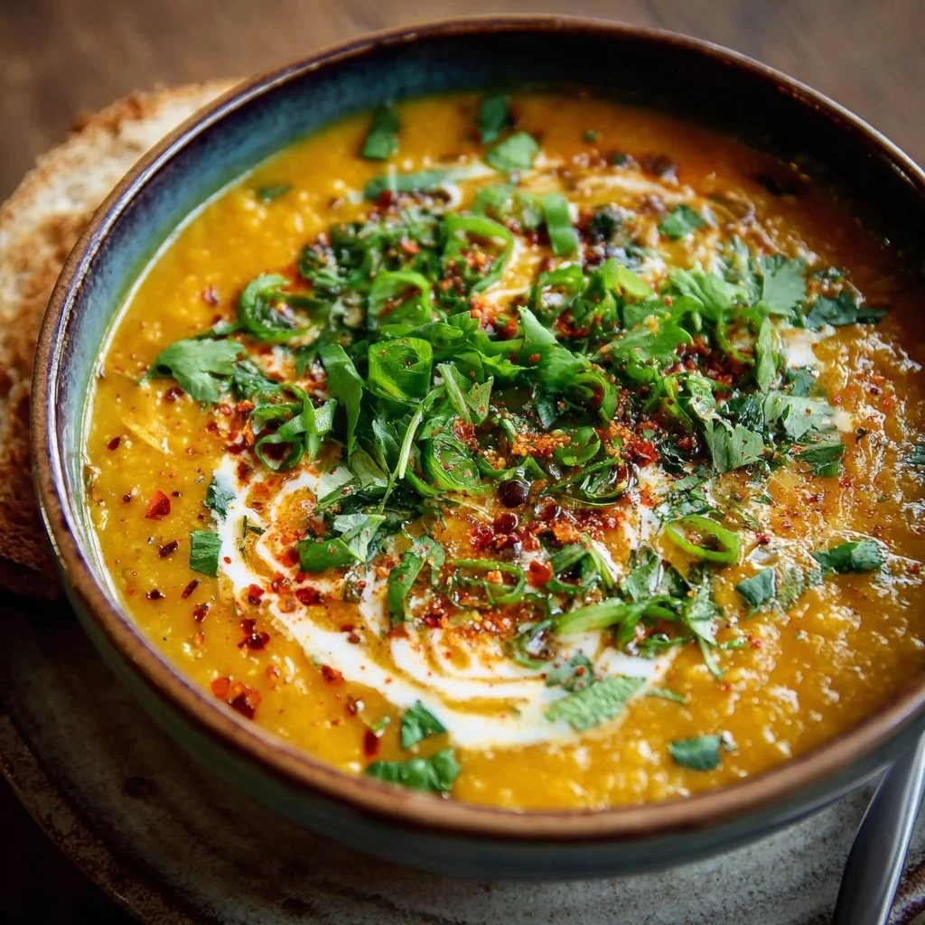 Thai-Inspired Coconut Lentil Soup