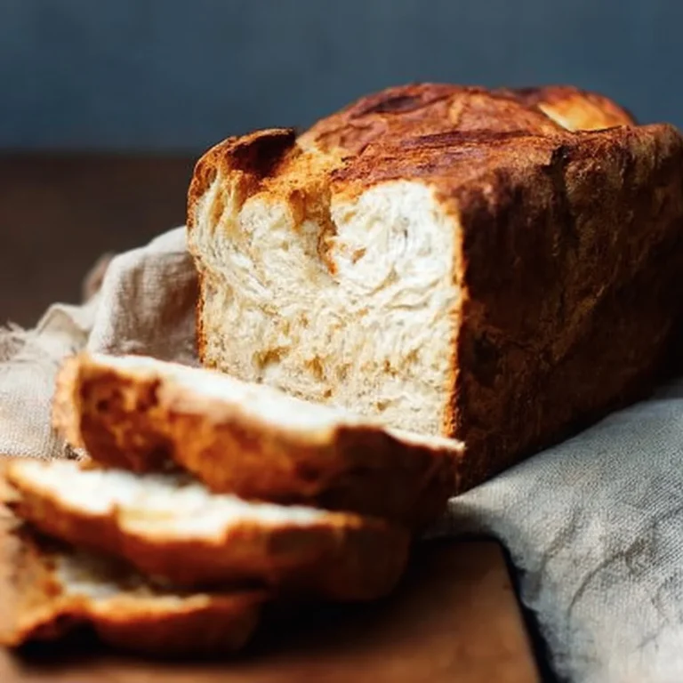 Yeast free gluten free bread sliced for delicious sandwiches
