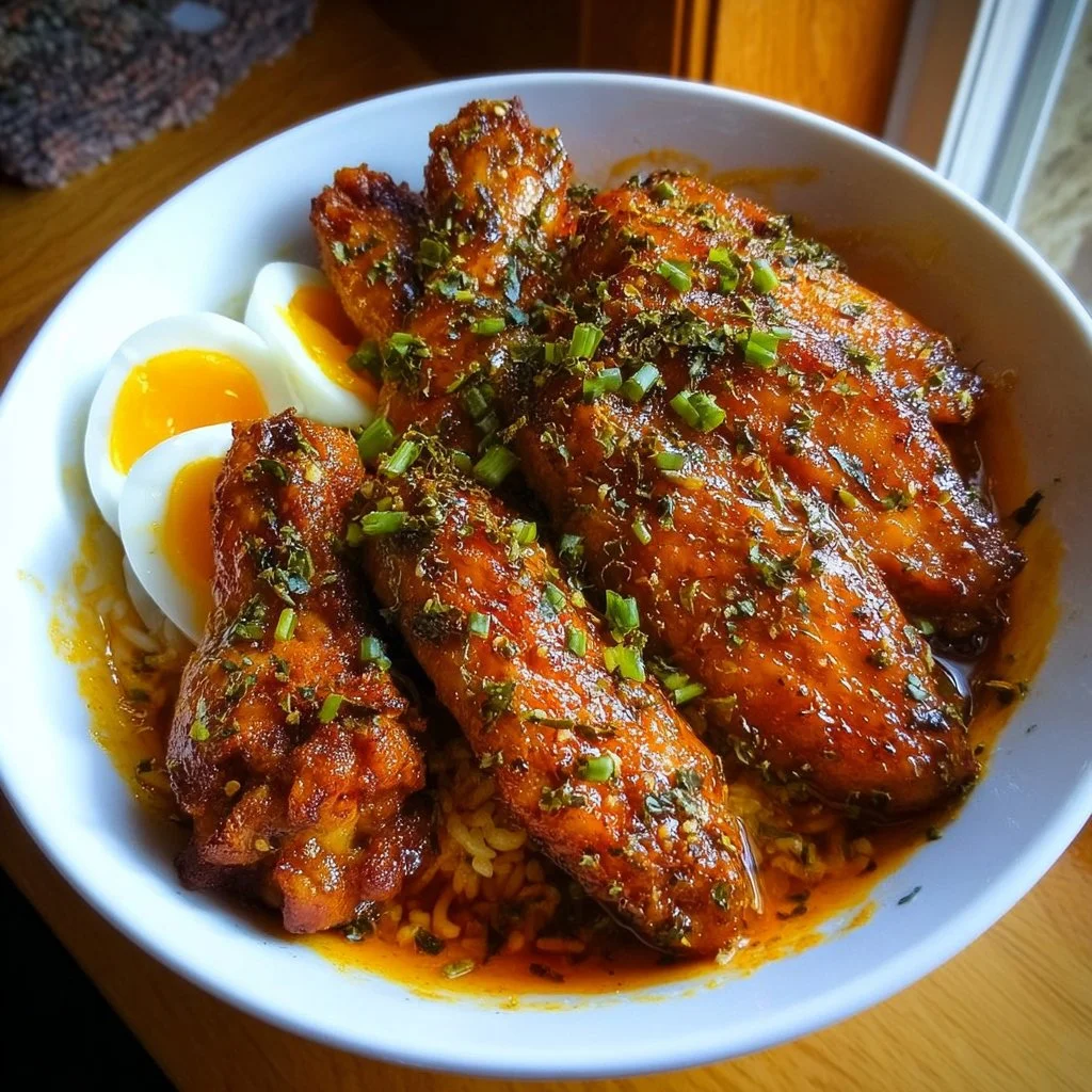 Köstliche Buffalo Chicken Wings auf einem Teller serviert