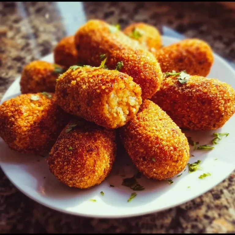 Crispy Lentil Croquettes from the Air Fryer, ideal for healthy snacking.