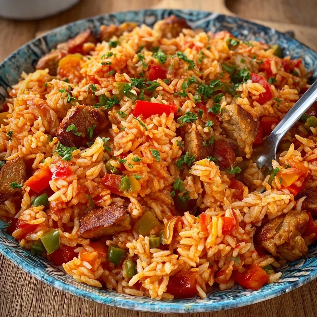 Serbisches Reisfleisch