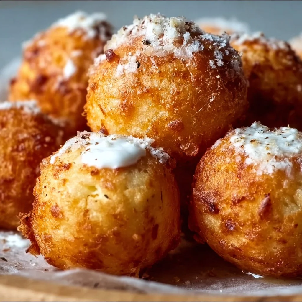 Fluffige Quarkbällchen aus dem Airfryer