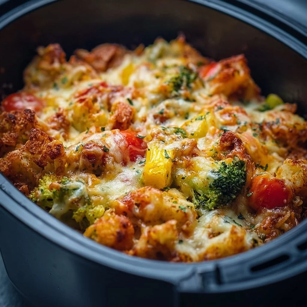 Der perfekte Low Carb Auflauf im Airfryer